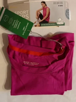 Sport-Top, pink, Gr. M 40/42, neu