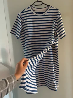 Stillkleid gestreift Stillshirt lang