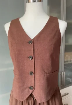 Stradivarius • Weste • Gr. M • braun •