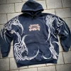 Streetwear Oversize Gothic liquid Underground