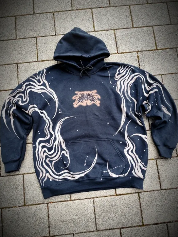 Streetwear Oversize Gothic liquid Underground