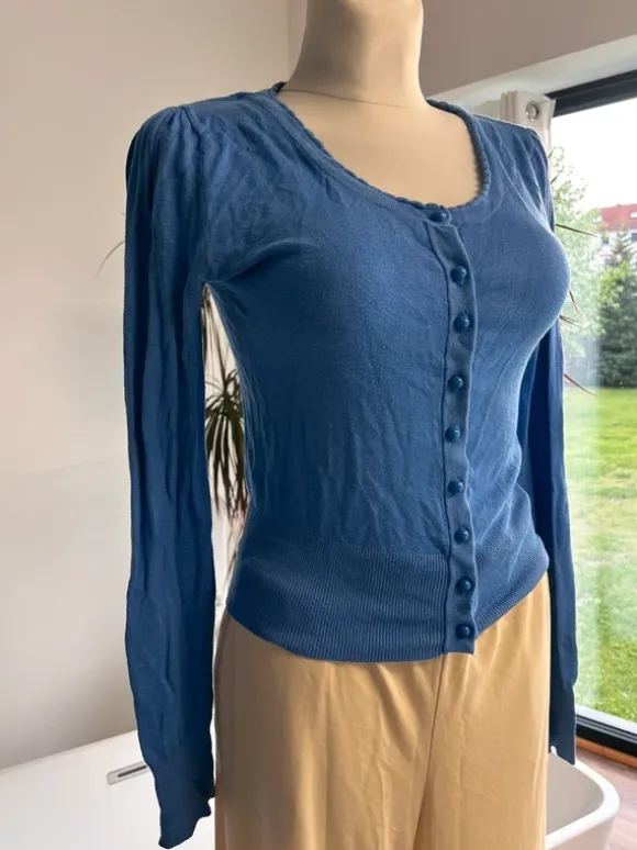 Strickjacke Cardigan Knopfleiste