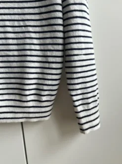 Strickpullover gestreift