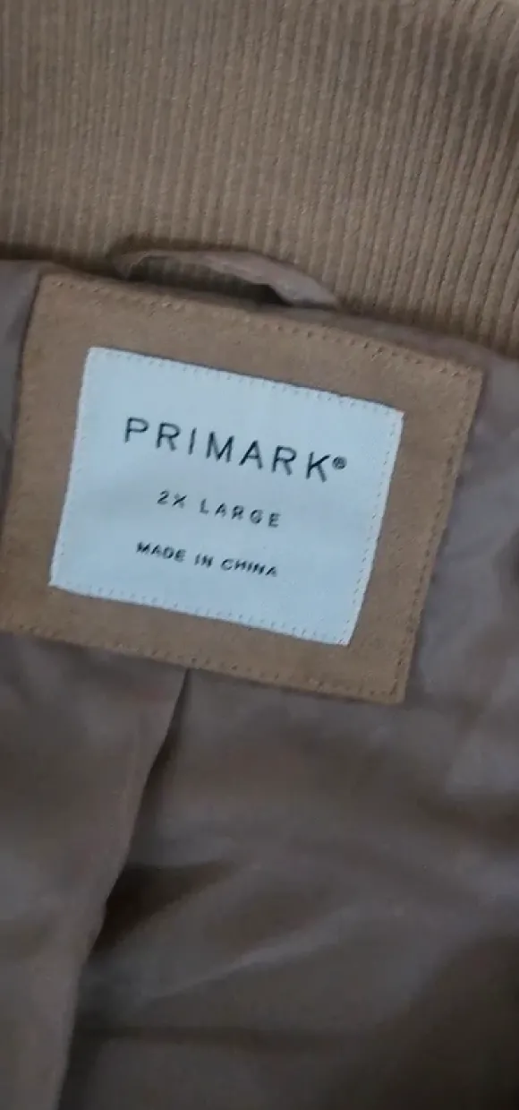 Suede achtig jasje beige