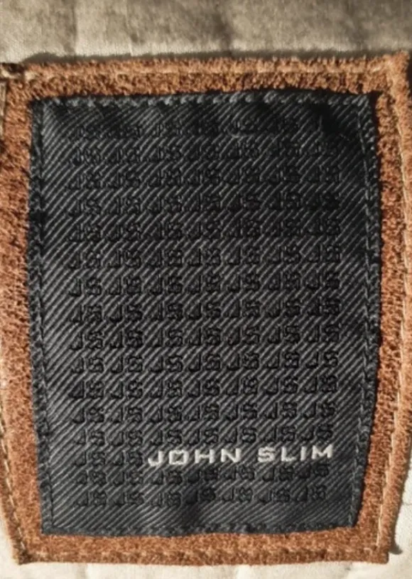 Suede leren jasen L.