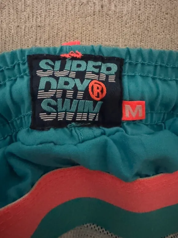 Superdry Badehose, Gr. M, kaum getragen