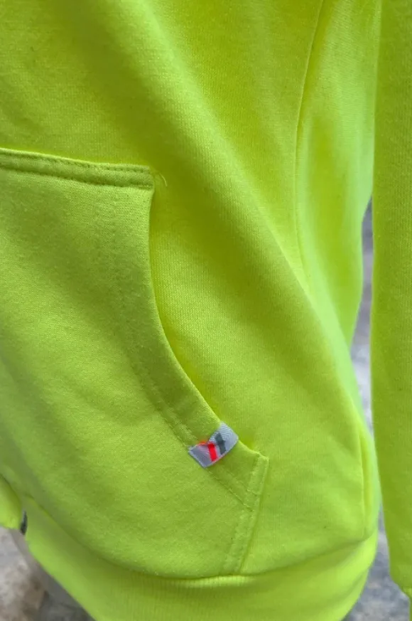 Superdry Hoodie Jacke neongelb Größe M/L 40
