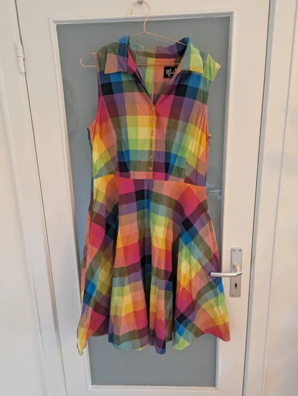 Swingkleid Rockabilly Rainbow