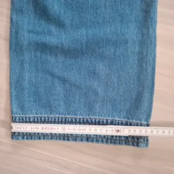 Taillenhohe Jeansculotte High Waist cropped Gr. 29/28/P