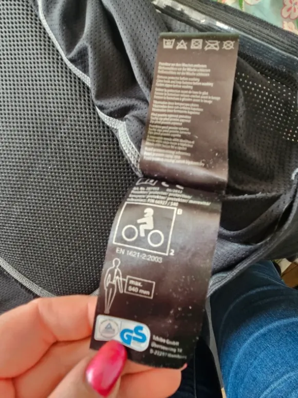 Tchibo TCM Motorrad Ski Rückenprotektor Weste