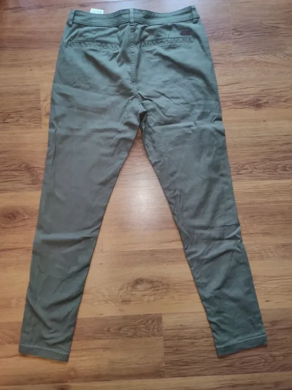 TeeShoppen Chino Hose Olive Grün