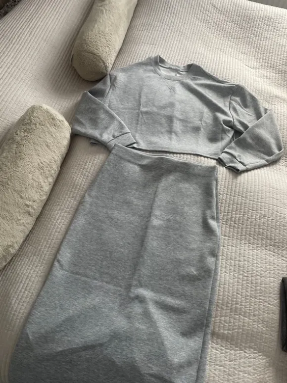 2-Teiler, sehr gut, grau, New Yorker, Amisu, 38
