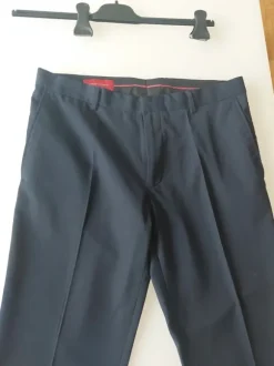 3-teiliger Herrenanzug von Thomas Goodwin, dunkelblau, Hose, Sakko, Weste