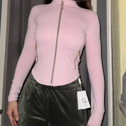 Teveo Allrounder shaping Zip Jacke Rosa