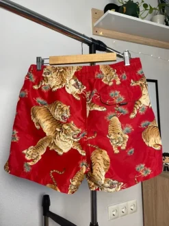 The Kooples Paris Tiger Print Men’s Swim Shorts