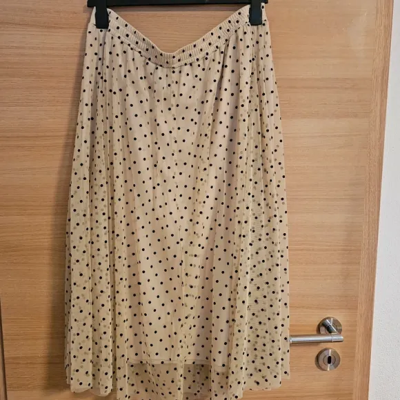 Tüll Rock mit Punkten von H&M