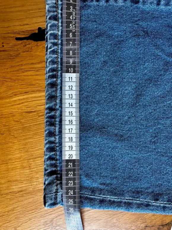 Tolle Culotte Jeans, Gr. 42, Denim 1982