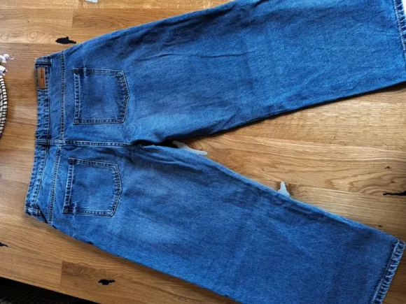 Tolle Culotte Jeans, Gr. 42, Denim 1982
