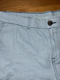 Tom Taylor Demmin Gino Shorts Gr. L blau-weiß kariert