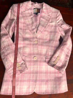 Tommy Hilfiger Blazer – Größe 36 – taillierter femininer Schnitt – Leinen/Baumwolle