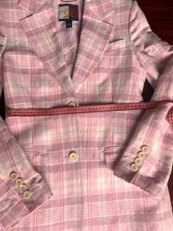 Tommy Hilfiger Blazer – Größe 36 – taillierter femininer Schnitt – Leinen/Baumwolle