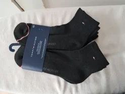 Tommy Hilfiger heren enkelsokken, zwart. Set van 6 paar