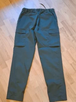 Tommy Hilfiger Herren Cargo-Hosen, Olivgrün Gr. 32/32 mit Seitentaschen