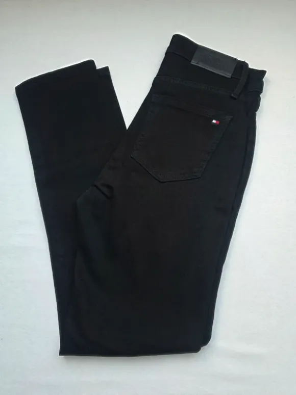 Tommy Hilfiger Jeans Riverpoint Cigarette – Schwarz – W25/L30 – Neuwertig