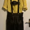 Tracht, Lederhose (48) & Hemd (41/42), Lekra CL, Echtleder