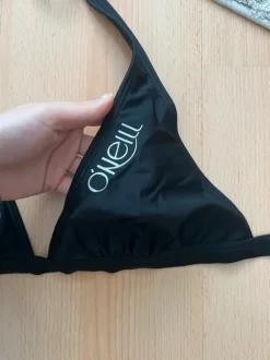 Trainangle Bikini Oberteil Größe L von O’Neill Schwarz Lila