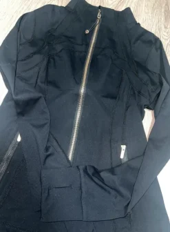 Trainingskacke schwarz