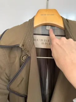 Trenchcoat Burberry Brit Gr. 38 Khaki