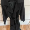 Trenchcoat dazy Mantel schwarz elegant
