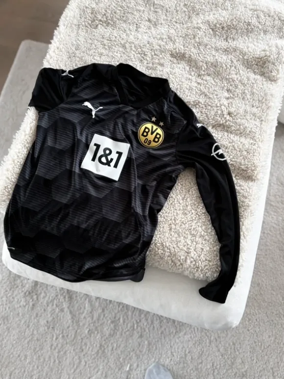 Trikot BVB schwarz - gelb - grau , 2 Sterne Gr. 164