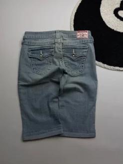 True Religion Wide Shorts Chief Keef Type Jeans Gute Zustand Y2K Streetwear