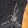 True vintage 20s 20er kleid pailetten S M durchsichtig