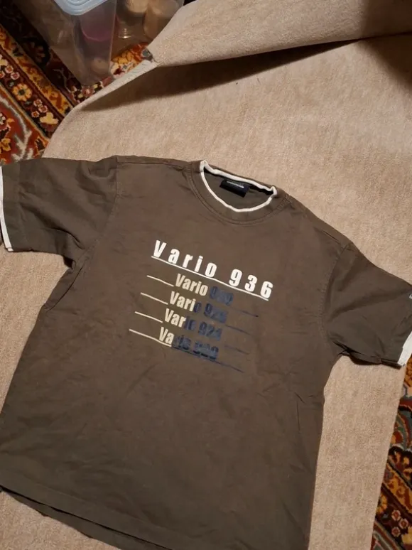 Tshirt khaki grün Fendt Vario 936 Print Gr.S