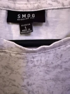 T-Shirt Weiß/Grau Gr. L