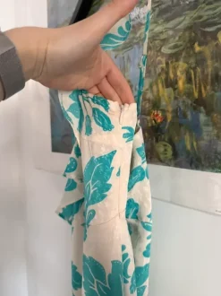 Turquoise summer dress