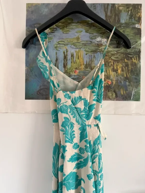 Turquoise summer dress