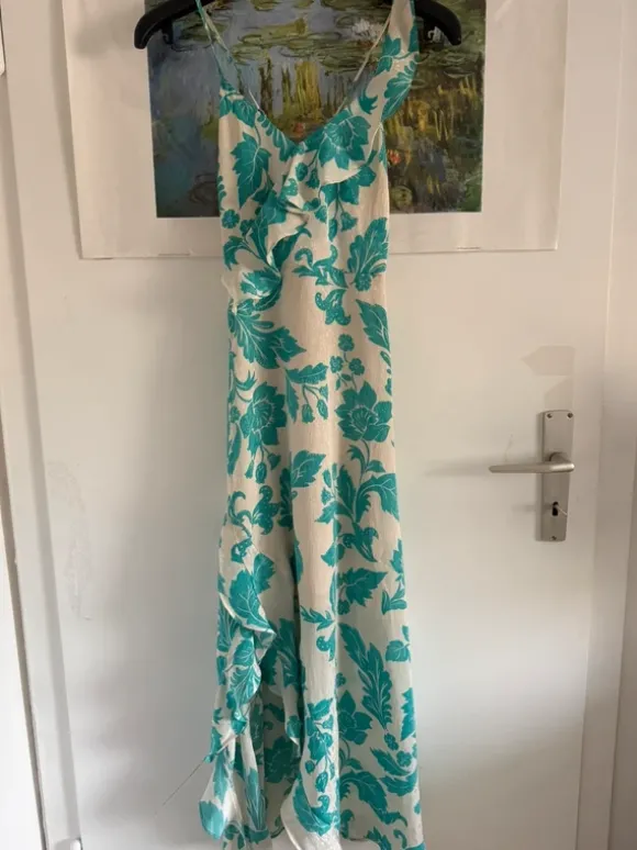 Turquoise summer dress