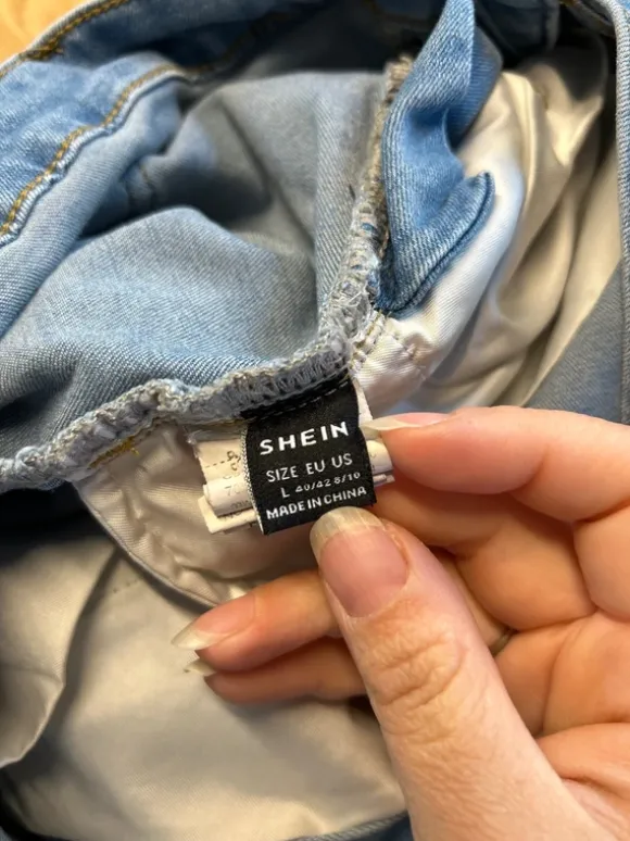 Umstands Latzhose Größe L