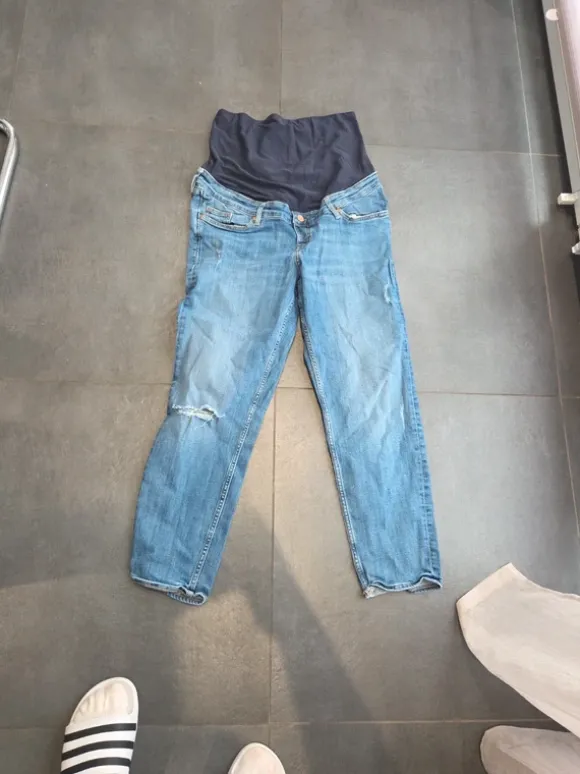 Umstandsjeans, boyfriend high RIB