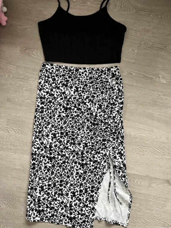 Umstandskleidung Rock & Top XL
