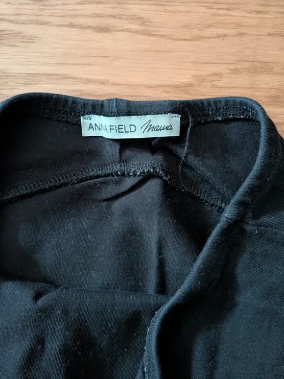 Umstandsrock schwarz XS