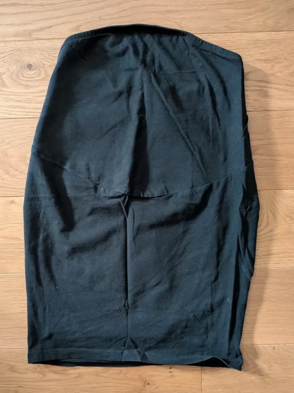 Umstandsrock schwarz XS