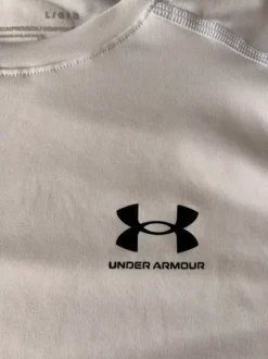 Under Armour Herren Gym Compressionshirt L Weiß