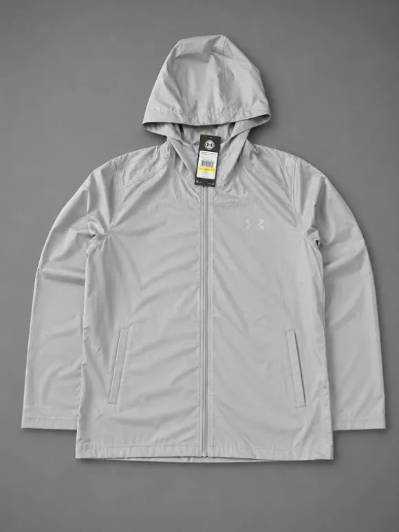 Under Armour Storm Windbreaker Jacket – Light Grey