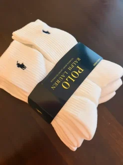 Ungetragene Weiße Socken 6er