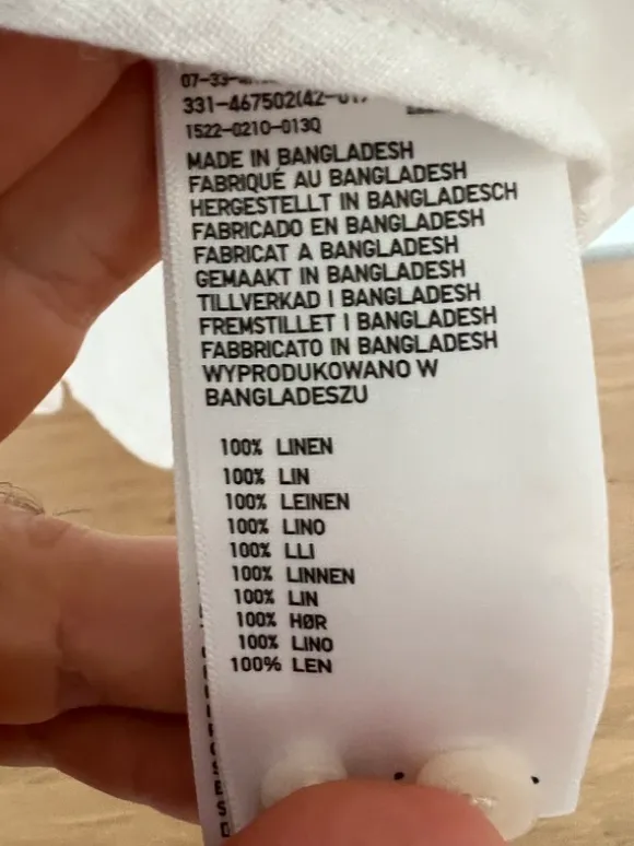 Uniqlo Leinenhemd in M